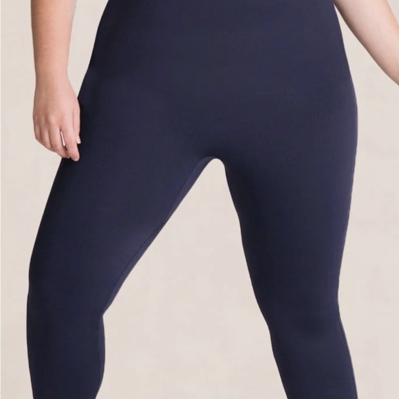 2/$30 Shapermint Essentials High-Waisted Shaping Leggings 3XL Black #42075 - Picture 3 of 13